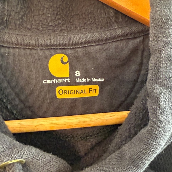 CARHARTT Original Fit Midweight Logo Sleeve Graphic Hoodie - Picture 7 of 8